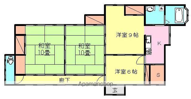 富士急行 葭池温泉前駅 徒歩23分 1階建 築83年(4K)の間取り写真