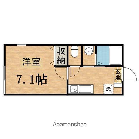 プレミア大塚(1K/1階)の間取り写真