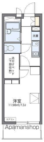 レオパレスさくらⅡ(1K/2階)の間取り写真