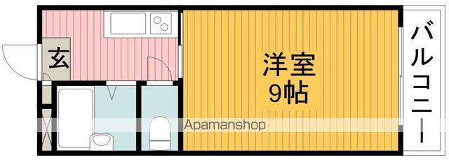 メゾンドール豊寿荘(1K/3階)の間取り写真