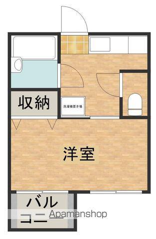 コーポラス橋本(1K/2階)の間取り写真