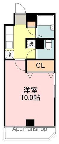 A-ONE(1K/2階)の間取り写真
