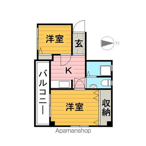 両国アーバンハウス(1K/3階)の間取り写真