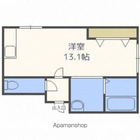 第1田辺ビル(ワンルーム/1階)の間取り写真