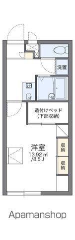 レオパレス土井駅東(1K/2階)の間取り写真