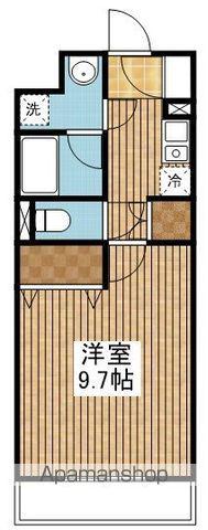 ボナール浜松(1K/1階)の間取り写真