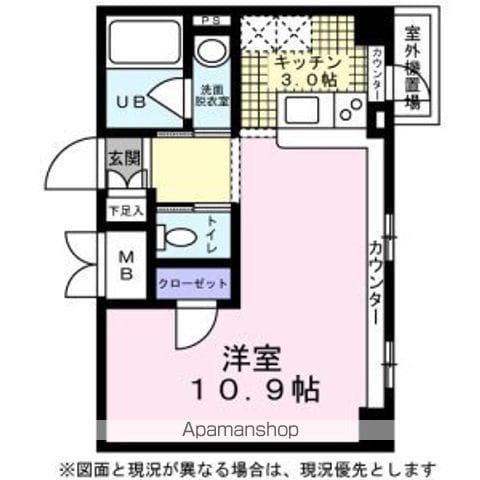 KDXレジデンス東桜Ⅰ(ワンルーム/3階)の間取り写真