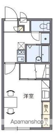 レオパレスウエストヴィラージュ(1K/2階)の間取り写真