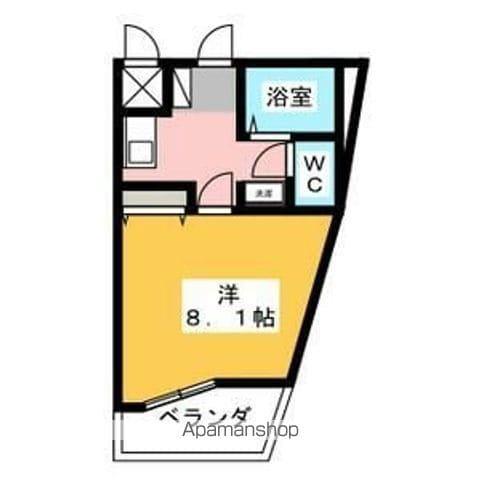 BM TAKAOKA旧サンクチュアリー高(1K/5階)の間取り写真