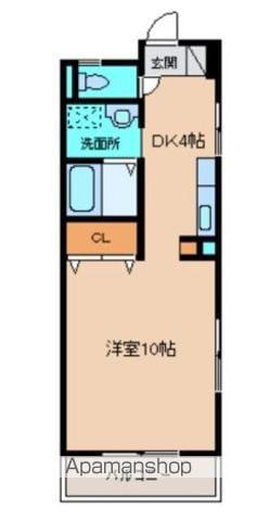 ハイツ大塚(ワンルーム/2階)の間取り写真