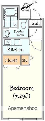 MODULOR代々木公園 4階階 間取り