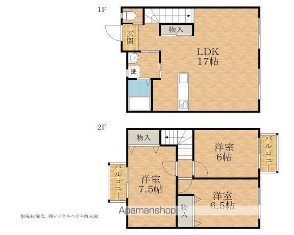 アンピオ近義の里(3LDK)の間取り写真