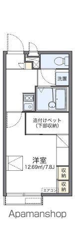 レオパレス大和(1K/2階)の間取り写真