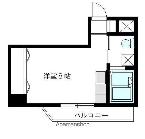 グランドール高円寺(ワンルーム/2階)の間取り写真