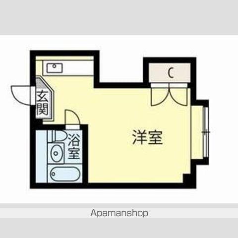 プレジュール33(ワンルーム/3階)の間取り写真