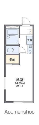 レオパレスMORI(1K/2階)の間取り写真