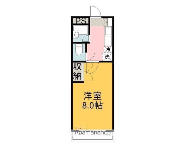 JASSISTONE(1K/3階)の間取り写真