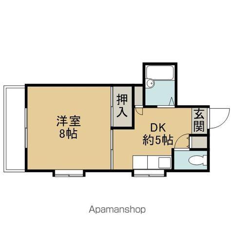 KBコート小泉(1DK/4階)の間取り写真