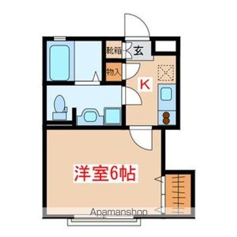 ドムス西荻(1K/1階)の間取り写真