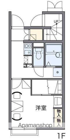 レオパレスYOUTO(1K/1階)の間取り写真