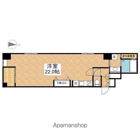 ST.REGIS IZUMI(ワンルーム/4階)の間取り写真