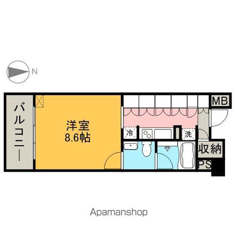 グラン・アベニュー栄(1K/6階)の間取り写真