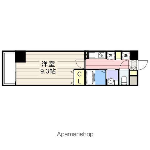 千葉ポートイースト(1K/3階)の間取り写真