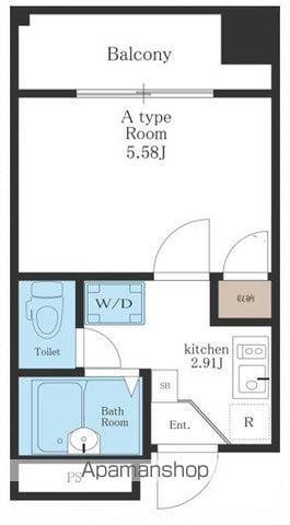 FRENCIA NOIE 八王子(1K/10階)の間取り写真