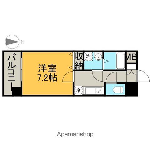 クレシェール大須(1K/7階)の間取り写真