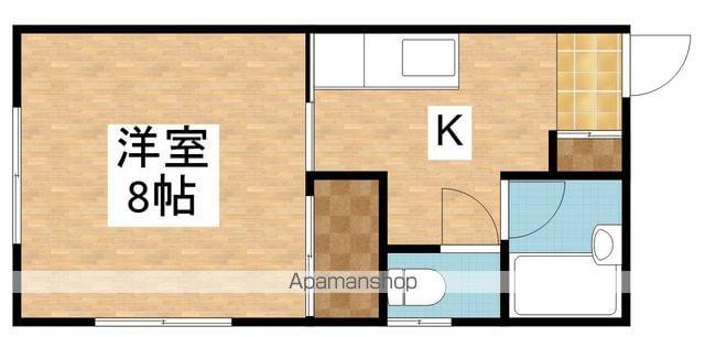 シティライフⅢ(1K/1階)の間取り写真