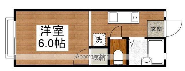 シルフィード菅原(ワンルーム/2階)の間取り写真
