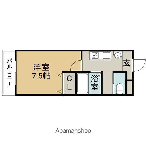 A・CITY守山元郷(1K/3階)の間取り写真