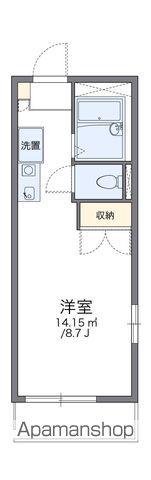 レオパレスTOYODA(1K/2階)の間取り写真