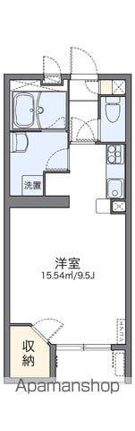 レオネクストヴィクトワールⅡ(1K/2階)の間取り写真