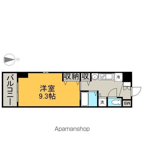 グランツ丸の内(1K/7階)の間取り写真