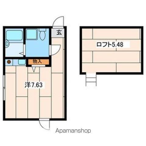 レジェンド東神奈川壱番館(ワンルーム/1階)の間取り写真