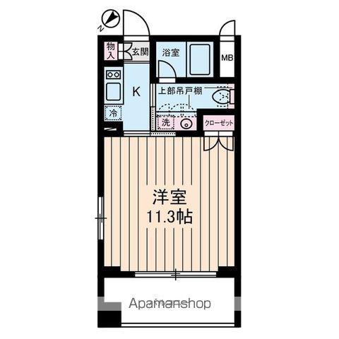オーベルジュ日本橋 5階階 間取り