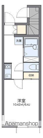 レオネクストKEN Ⅱ(1K/1階)の間取り写真