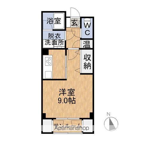 カレッジハウス90(1K/2階)の間取り写真