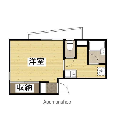 K1ハイム東雲(ワンルーム/5階)の間取り写真