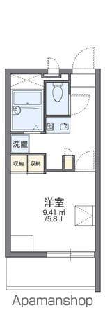 レオパレスリトルハウス(1K/3階)の間取り写真