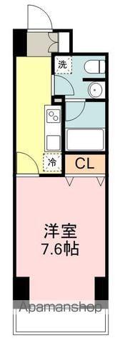 KDX定禅寺通レジデンス(1K/4階)の間取り写真