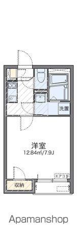 レオネクストハピネス東名(1K/2階)の間取り写真