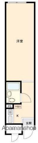 ペガサスステーションプラザ小岩(ワンルーム/6階)の間取り写真