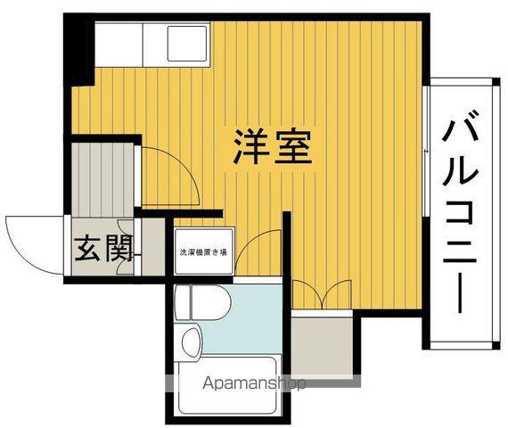 クレアーレハイツ(ワンルーム/1階)の間取り写真