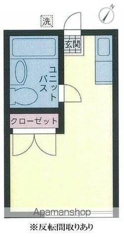 NT祐天寺コーポA棟(ワンルーム/2階)の間取り写真