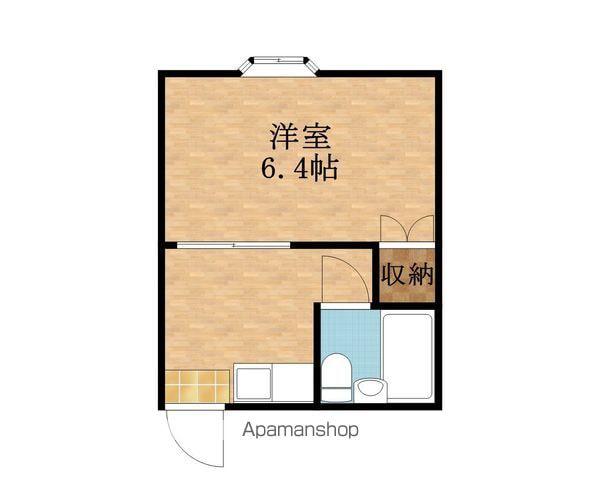 太子橋駅前ハイツ2(1K/2階)の間取り写真