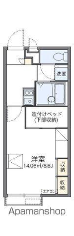 レオパレスK&R(1K/2階)の間取り写真