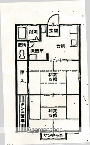 パナハイツABC(2DK/1階)の間取り写真