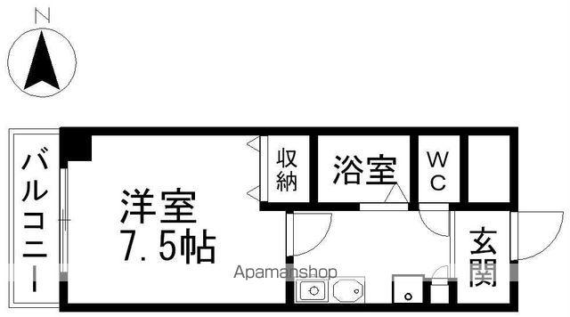 ISM 泉(2K/7階)の間取り写真